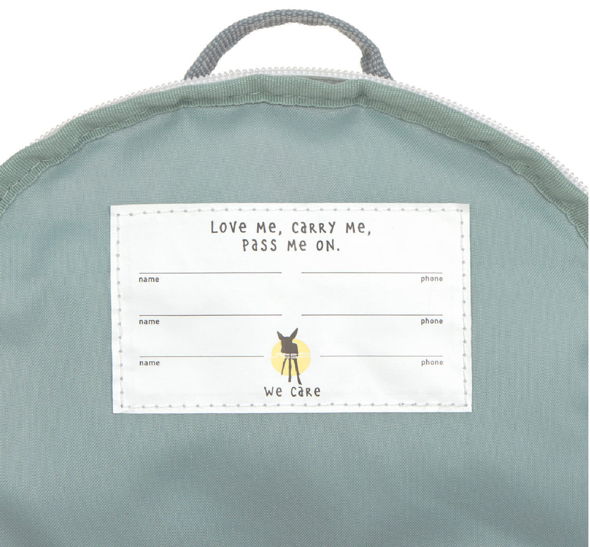 backpack "Tiny Bagger / Yellow"