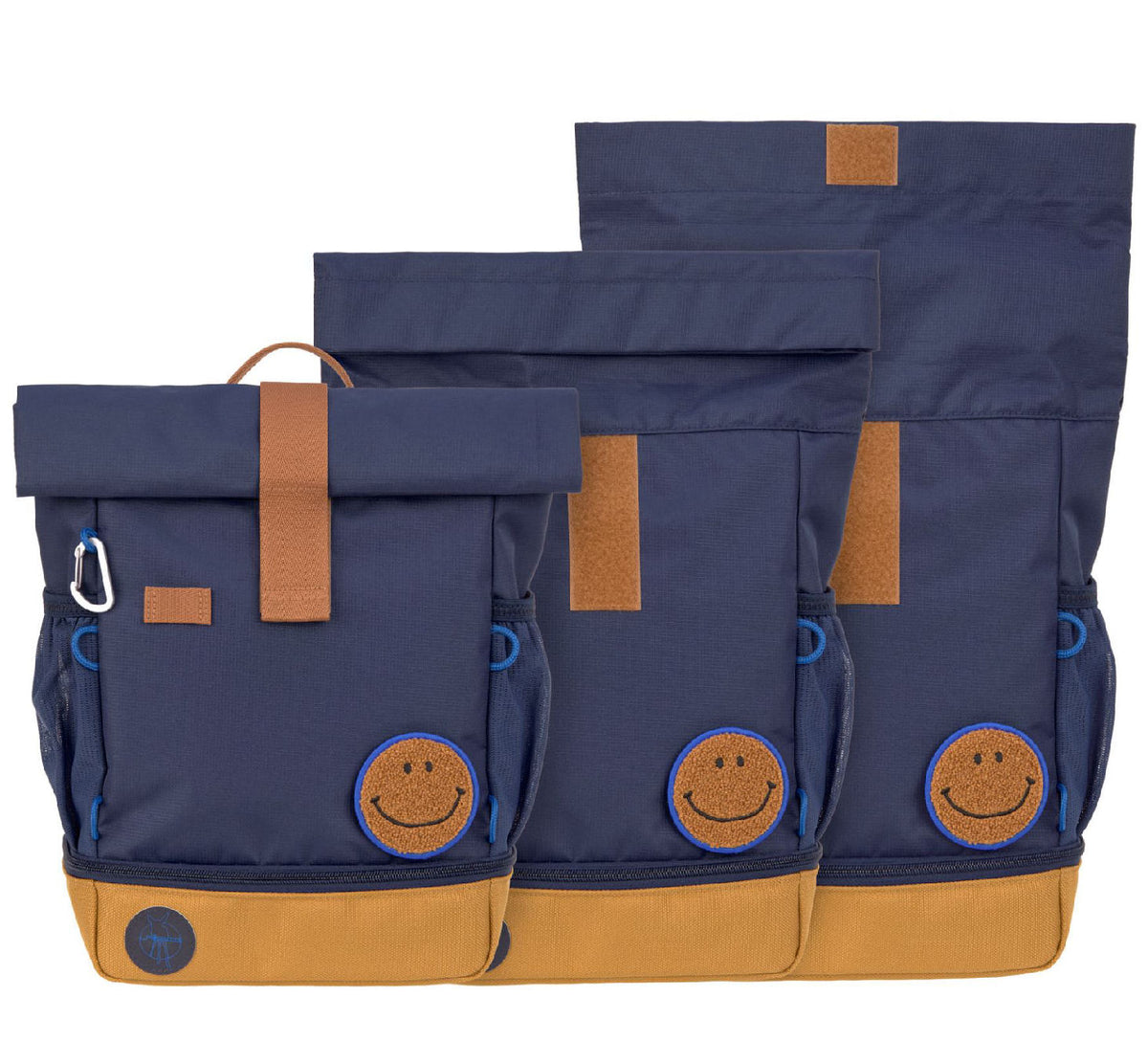 Rucksack "Mini Rolltop Little Gang Navy"