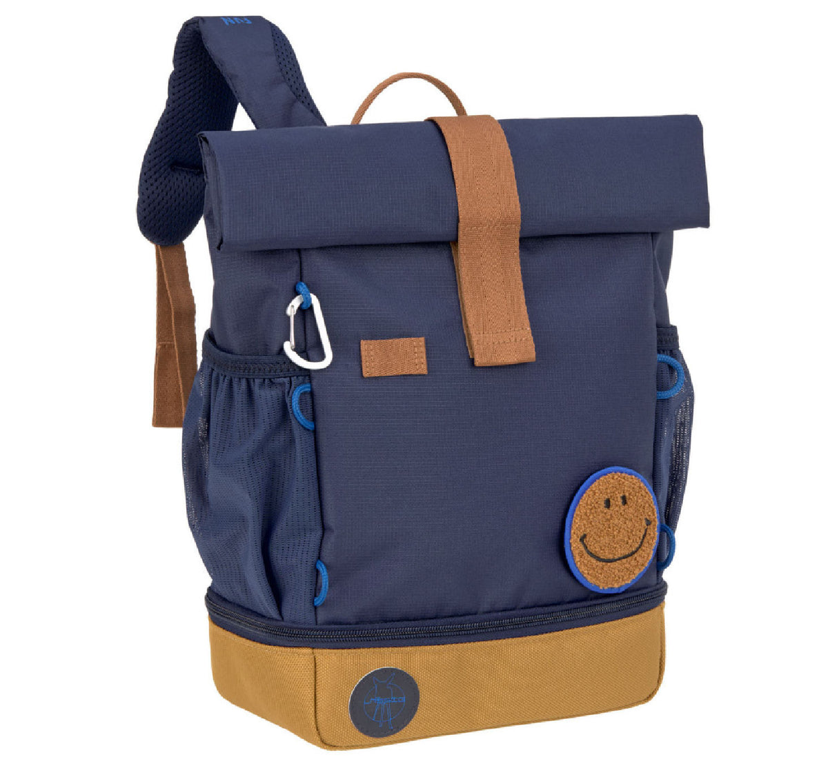 Rucksack "Mini Rolltop Little Gang Navy"