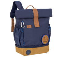 Rucksack "Mini Rolltop Little Gang Navy"