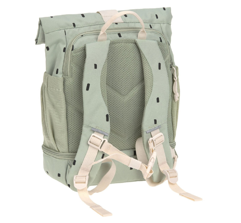 Rucksack "Mini Rolltop Happy Prints Olive”