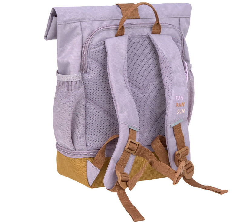 Rucksack "Mini Rolltop Little Gang Lilac"