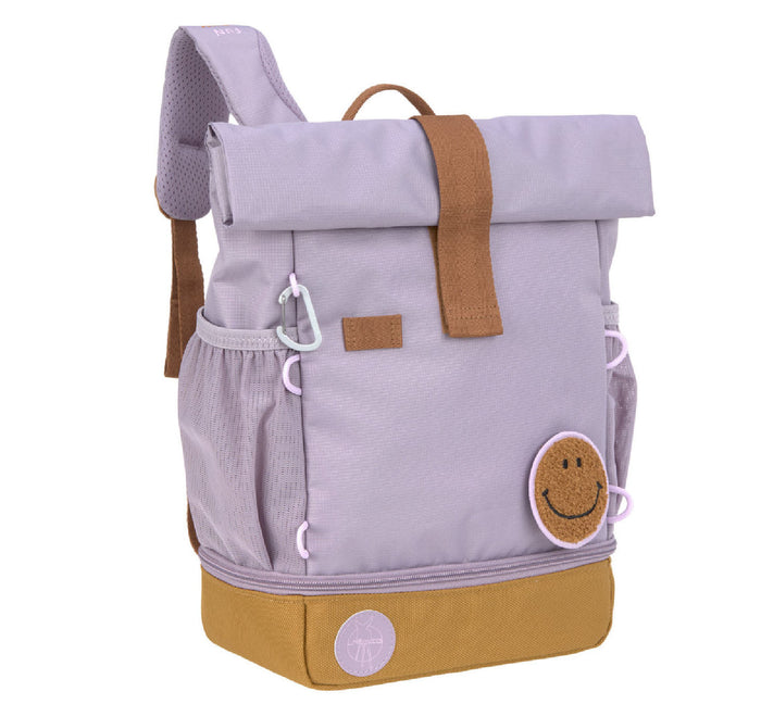 Rucksack "Mini Rolltop Little Gang Lilac"