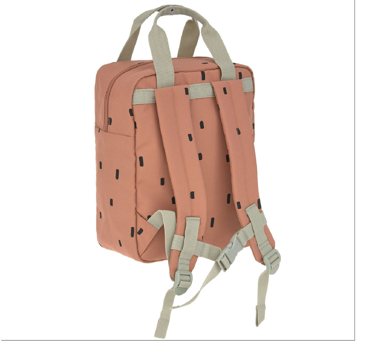 Backpack "Mini Square Happy Prints Caramel"