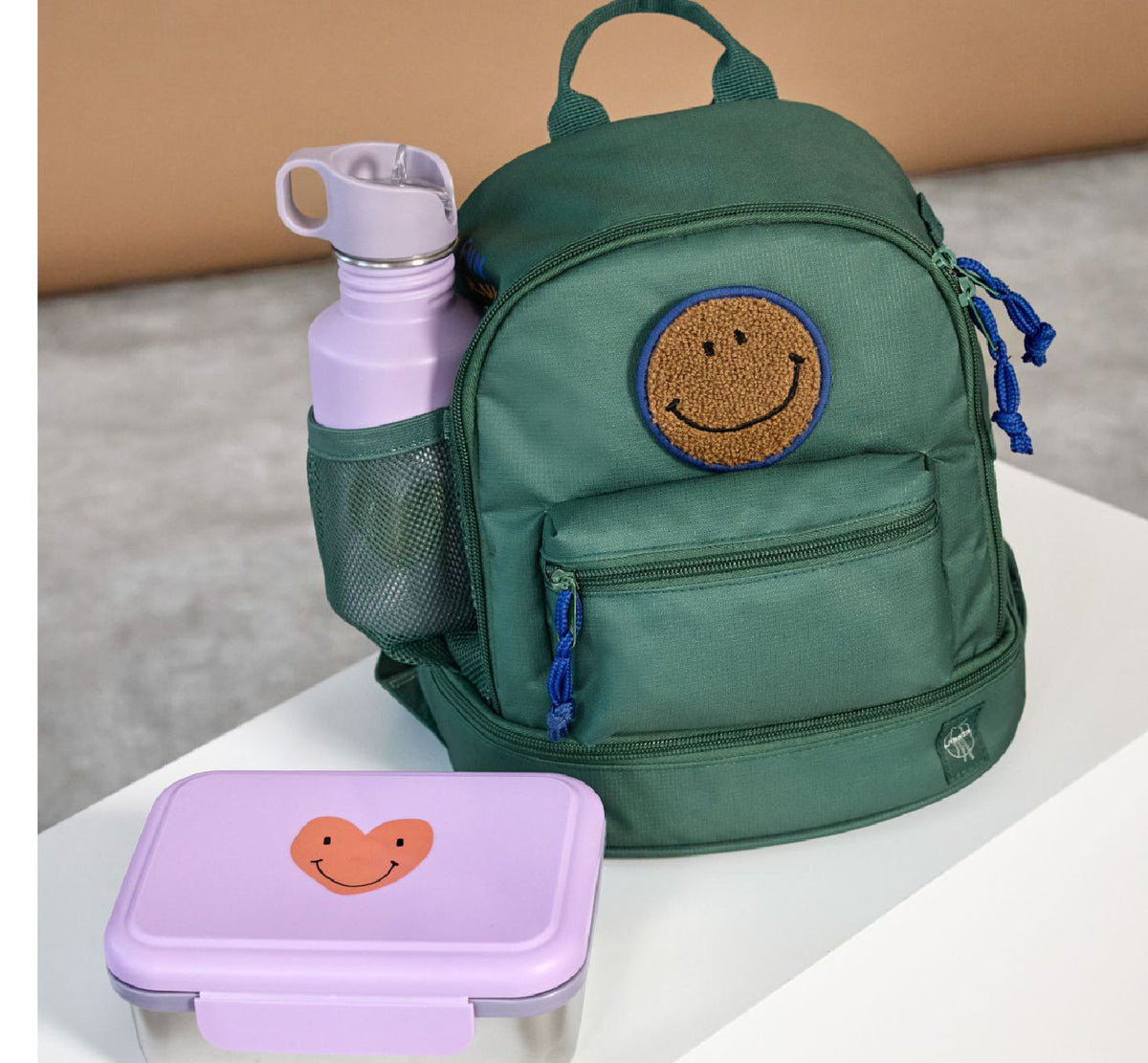 Rucksack "Mini Little Gang Dark Green"