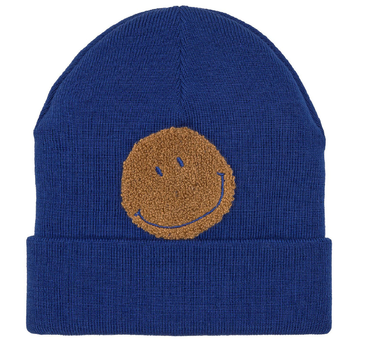 Beanie Mütze "Little Gang / Smile Blau"