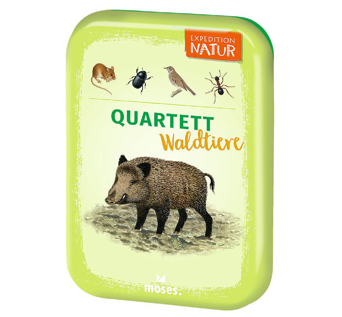 Quartett "Waldtiere Expedition Natur"