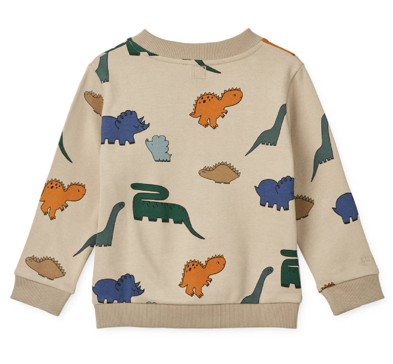 Sweatshirt "Thora Dinosaurs / Mist"