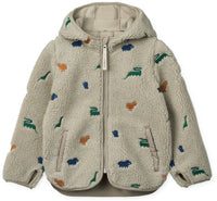 Jacke "Mara Dinosaur / Mist Embroidery"