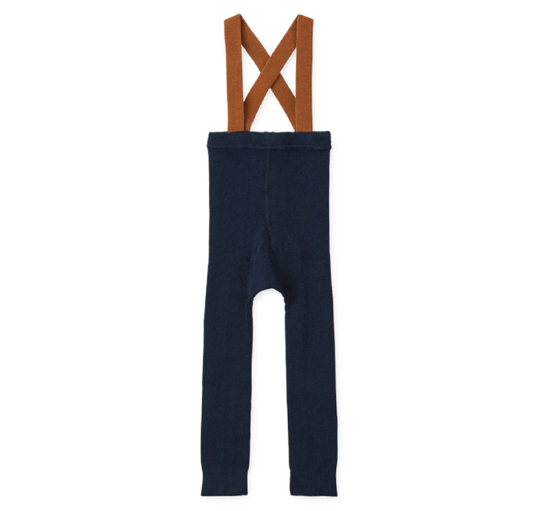 Strumpfhose "Cuno Classic Navy / Golden Caramel"