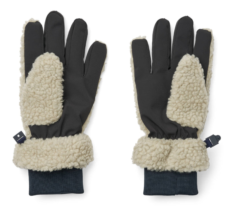 Gloves "Demi Pile Mist / Classic Navy"